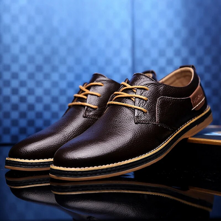 Zapatos de piel auténtica Lucas Wellington