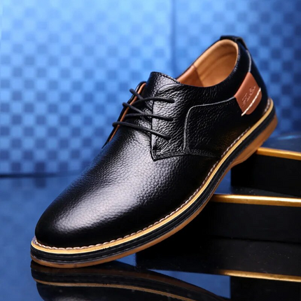 Zapatos de piel auténtica Lucas Wellington