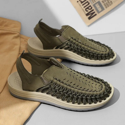 Sandalias trenzadas de Génova