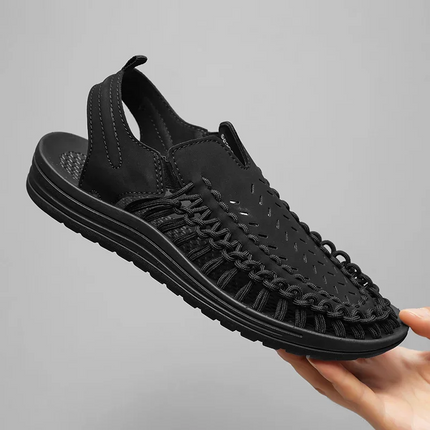 Sandalias trenzadas de Génova