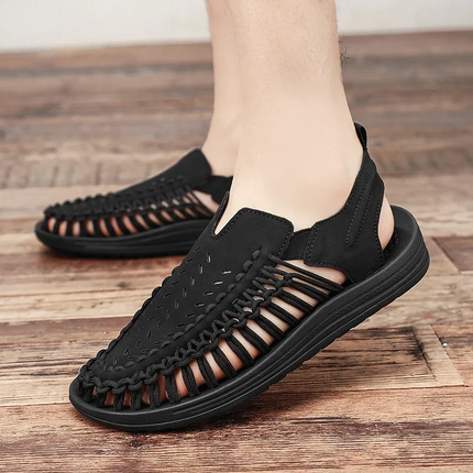 Sandalias trenzadas de Génova
