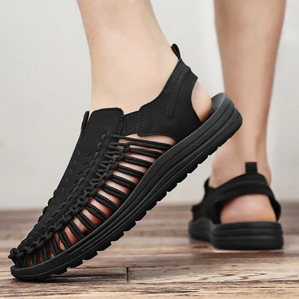 Sandalias trenzadas de Génova