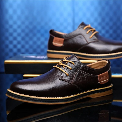 Zapatos de piel auténtica Lucas Wellington