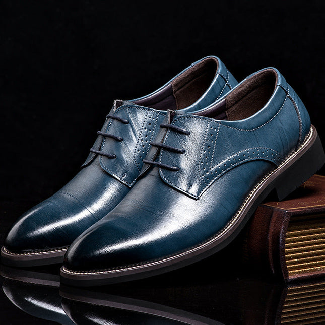 Zapato Oxford de piel auténtica Bracciano