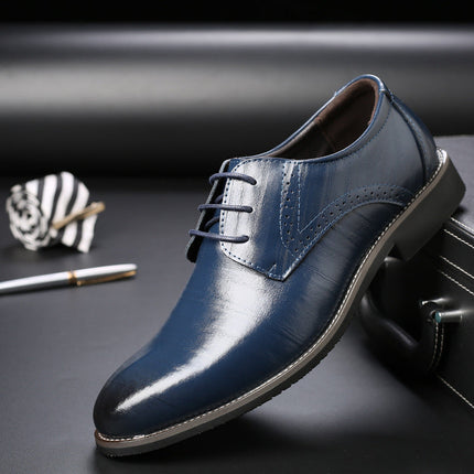 Zapato Oxford de piel auténtica Bracciano