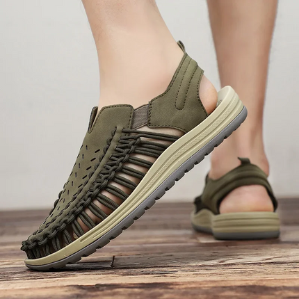 Sandalias trenzadas de Génova