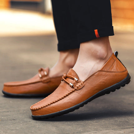 Mocasines de piel auténtica Cambridge