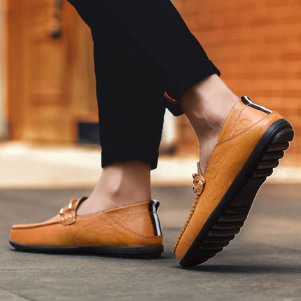 Mocasines de piel auténtica Cambridge
