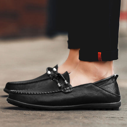 Mocasines de piel auténtica Cambridge