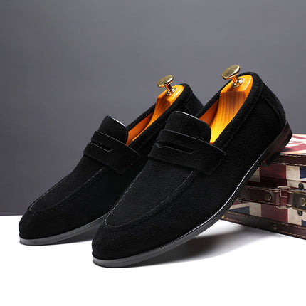 Mocasines de ante Pelle Italiana