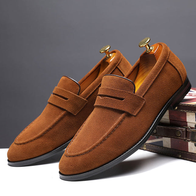 Mocasines de ante Pelle Italiana