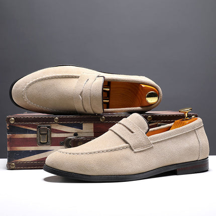 Mocasines de ante Pelle Italiana
