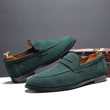 Mocasines de ante Pelle Italiana