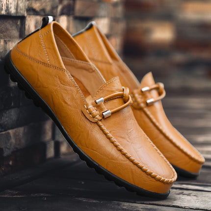 Mocasines de piel auténtica Cambridge