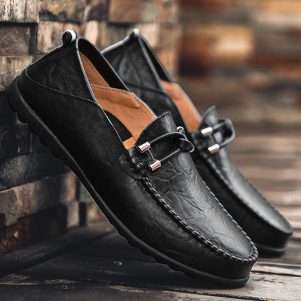 Mocasines de piel auténtica Cambridge