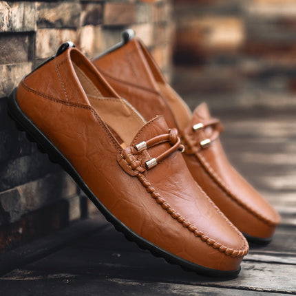 Mocasines de piel auténtica Cambridge