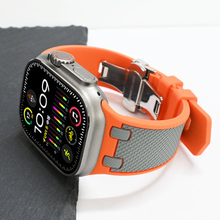 Correa táctica de silicona para Apple Watch