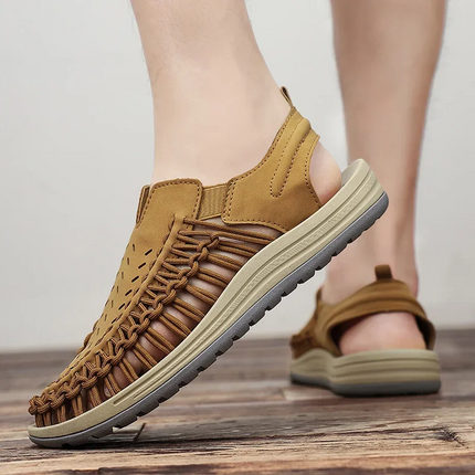 Sandalias trenzadas de Génova