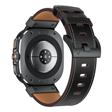 Correa de cuero para el reloj Odyssey Galaxy Ultra