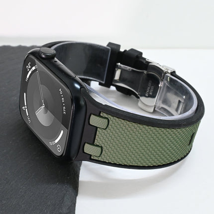 Correa táctica de silicona para Apple Watch
