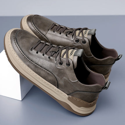Zapatillas de piel auténtica Roberto