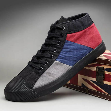 Zapatillas de lona de caña alta Gallagher