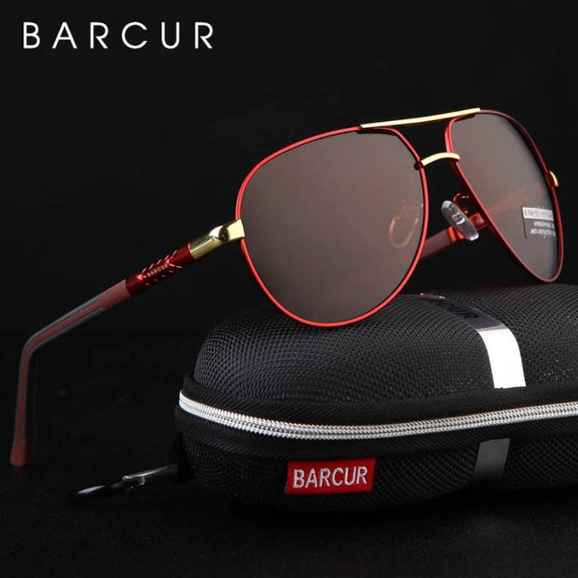 Gafas de sol de aviador Barcur