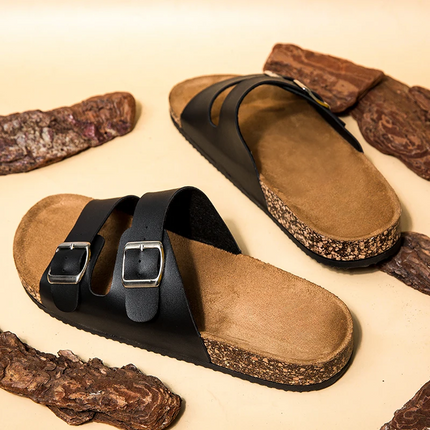 Sandalias de piel auténtica Tribeca