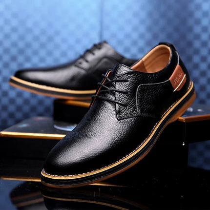 Zapatos de piel auténtica Lucas Wellington