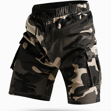 Bermuda Cargo en Algodón - Camuflado