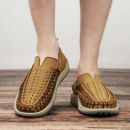 Sandalias trenzadas de Génova