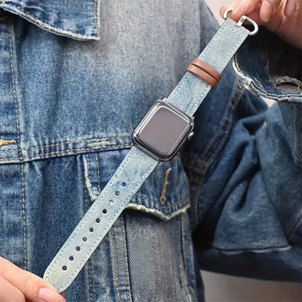 Correa clásica de mezclilla para Apple Watch