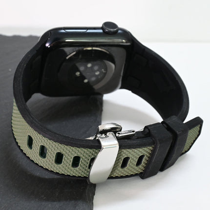 Correa táctica de silicona para Apple Watch