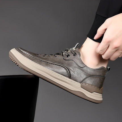 Zapatillas de piel auténtica Roberto