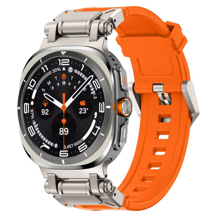 Correa de silicona de titanio para Galaxy Watch Ultra