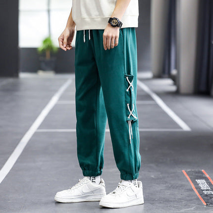Pantalones deportivos con lazo cruzado Dylan