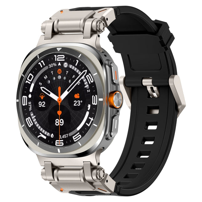 Correa de silicona de titanio para Galaxy Watch Ultra