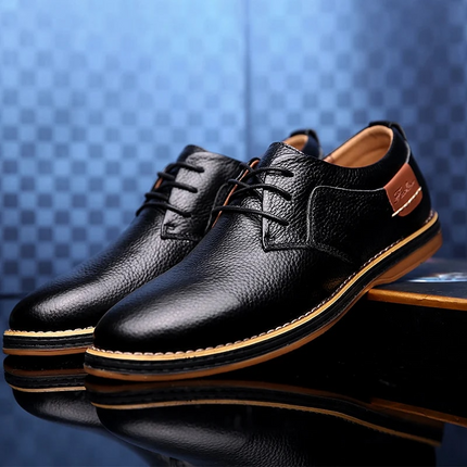 Zapatos de piel auténtica Lucas Wellington