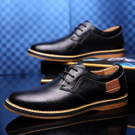 Zapatos de piel auténtica Lucas Wellington