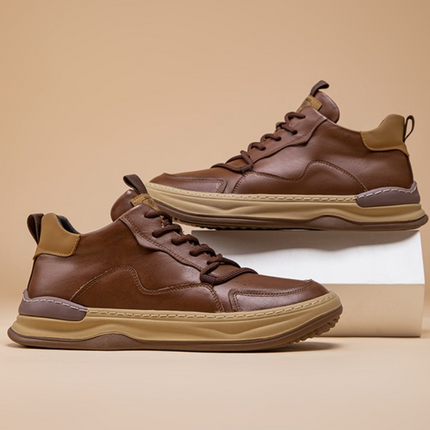 Zapatillas Sovrano Italiana de piel auténtica