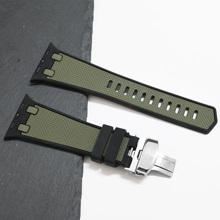 Correa táctica de silicona para Apple Watch