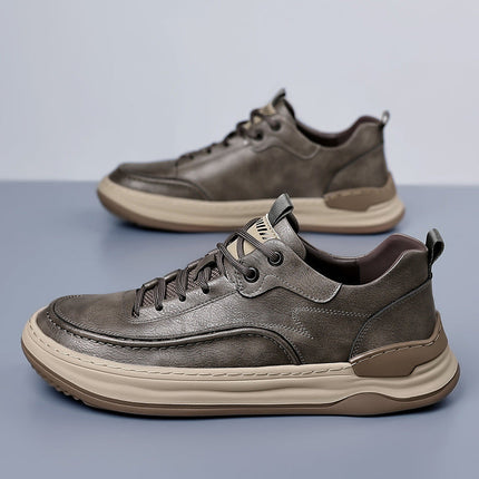 Zapatillas de piel auténtica Roberto