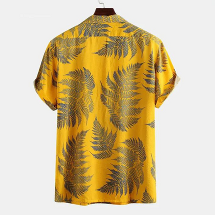 Sunny Palm - Camisa de algodón