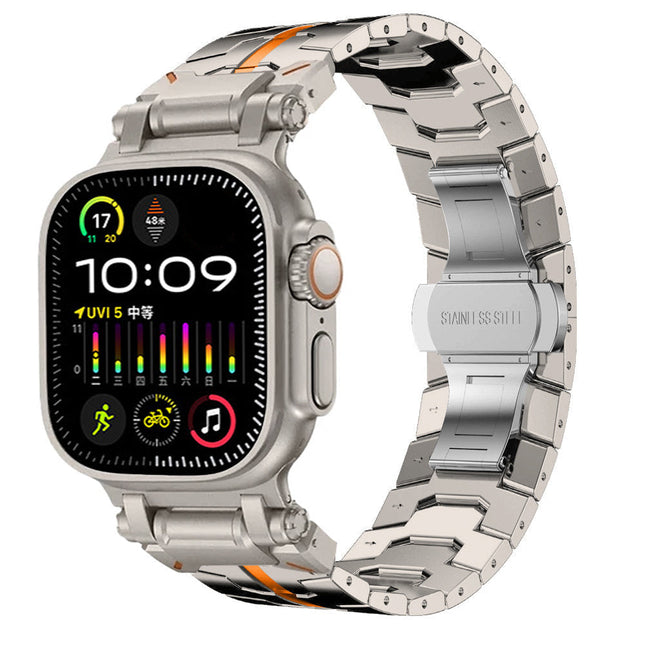 Correa de acero inoxidable Odyssey para Apple Watch