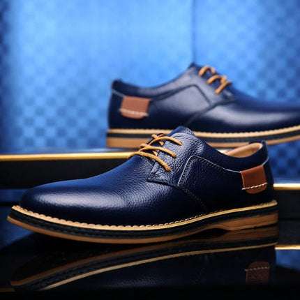 Zapatos de piel auténtica Lucas Wellington