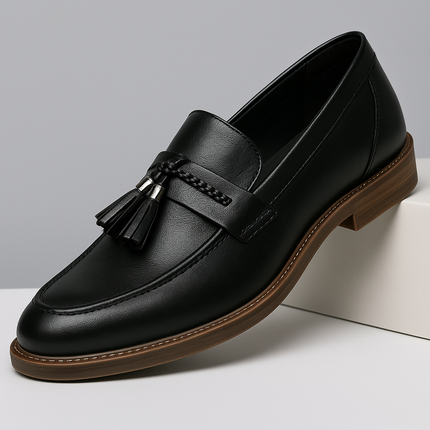 Mocasines con borlas de cuero Cambridge