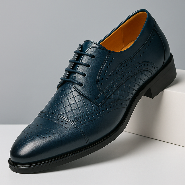 Zapatos de vestir brogue de cuero Kensington