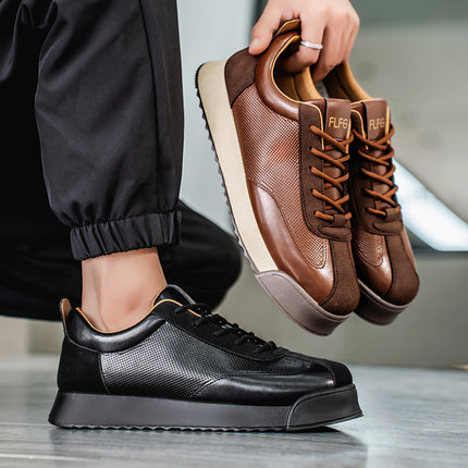 Zapatillas Novara de piel italiana