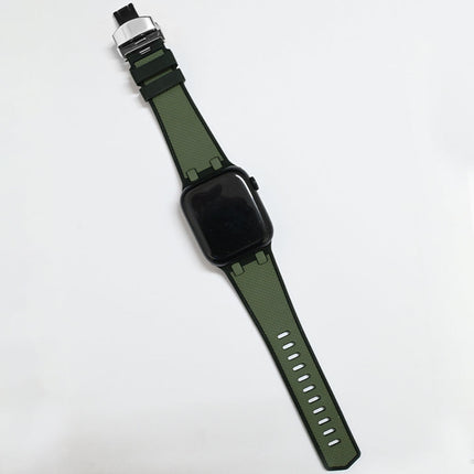 Correa táctica de silicona para Apple Watch
