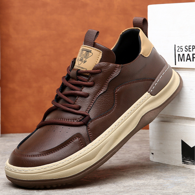 Zapatillas Pelle Italiana de piel auténtica